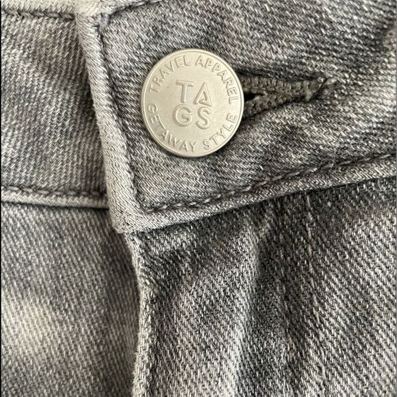 TAGS Distressed Washed Black Jeans - Picture 4 of 6